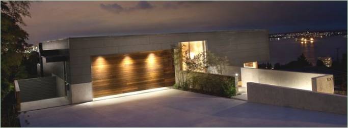 Garage til en villa på Orchard way