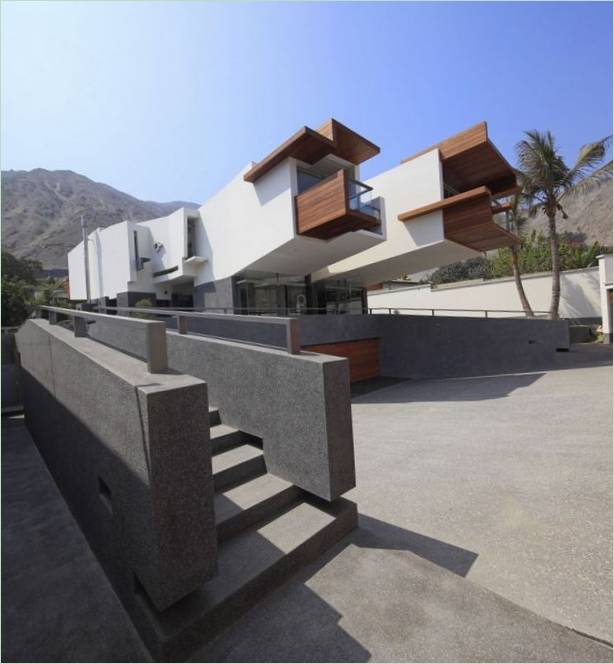 Futuristisk design af privat hjem La Planicie, Peru