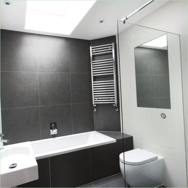 Moderne badeværelse design