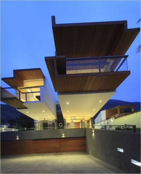 Interiør af sommerhuset Casa Para Siempre i Lima, Peru