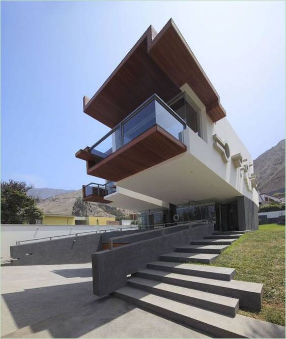 Interiør af sommerhuset Casa Para Siempre i Lima, Peru