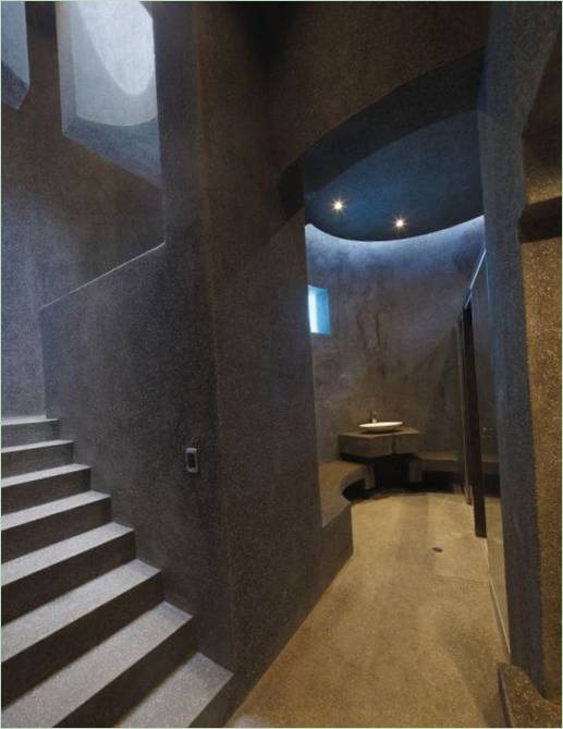 Indretning af et privat hus La Planicie i futuristisk stil, Peru