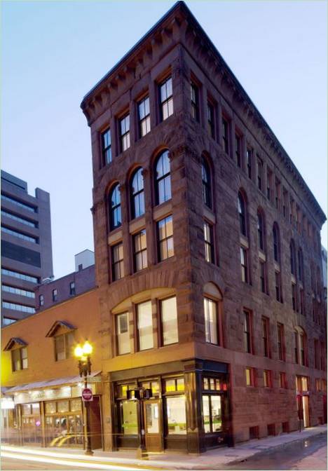 Hayden Building fladt interiør, USA
