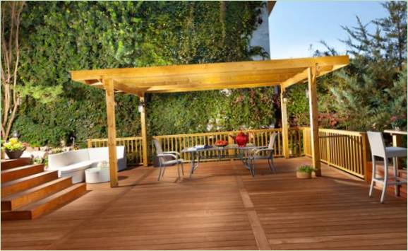 Design af pergola i haven