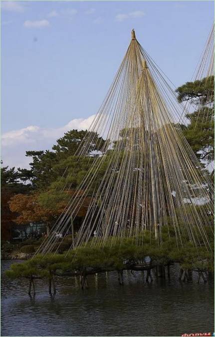 Kenroku-en Gardens i Kanazawa