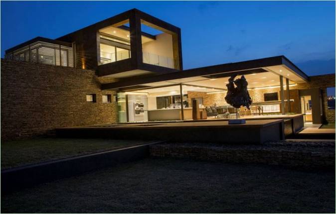 Natudsigt over House Boz i Sydafrika