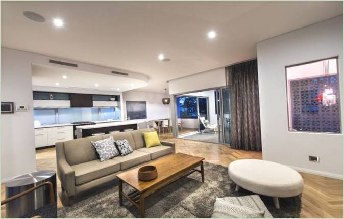 Stuen i Empire Display Home, Australien