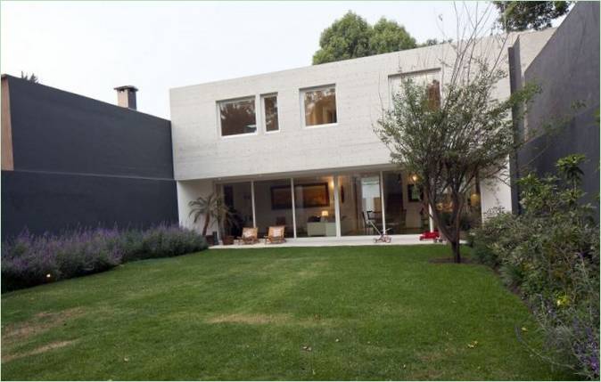 Design af landsted Cerrada de Cortes i Mexico