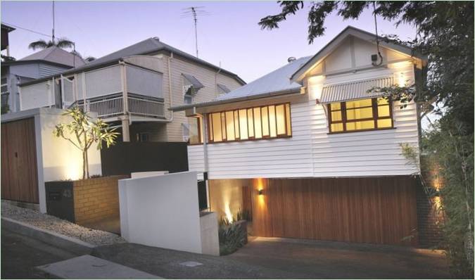 Facade af Wilden Street House