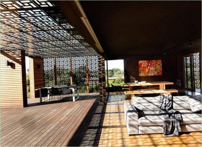 Den oprindelige villa i Eltham South af Wolveridge Architects