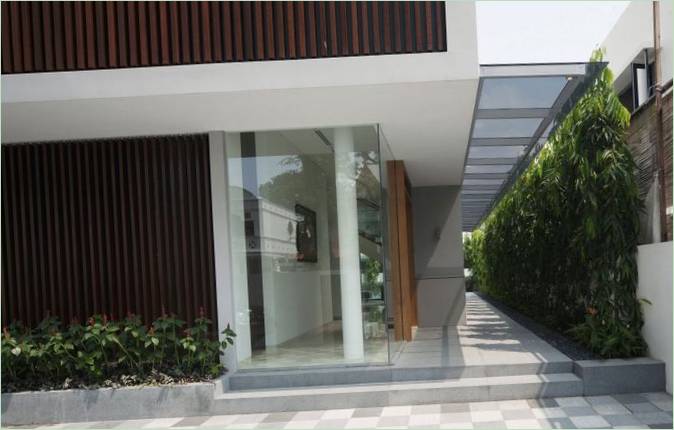 Wind Vault House moderne boligindretning i Singapore
