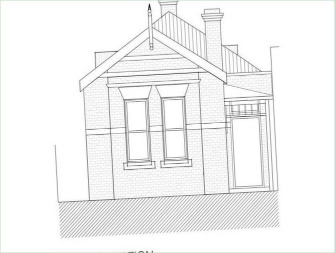 Interiør i et beboelseshus - Brunswick House i Victoria