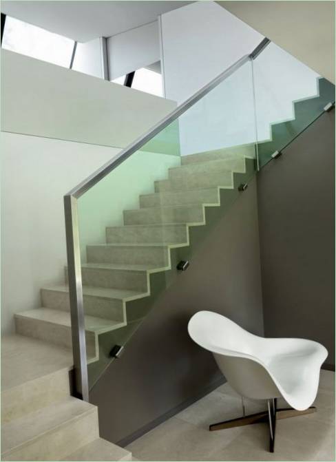 Trappen i det indre af 2LB-huset