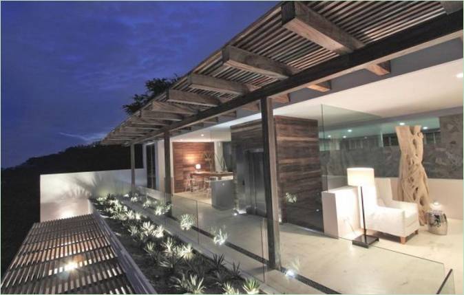 Unikt design af en villa i Stillehavet Almare House