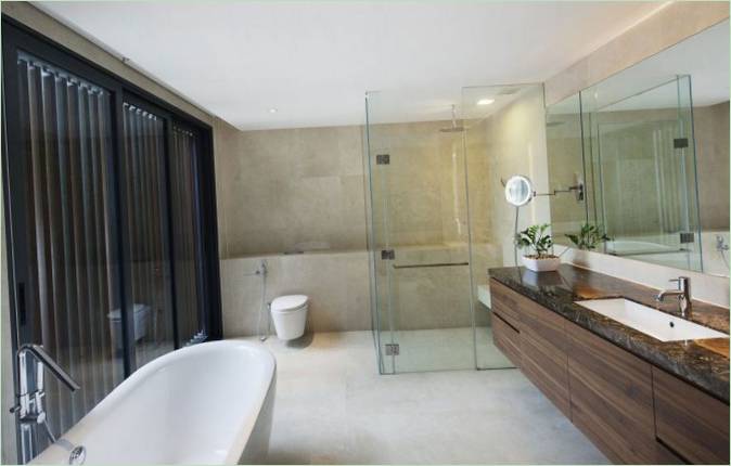Wind Vault House moderne boligindretning i Singapore