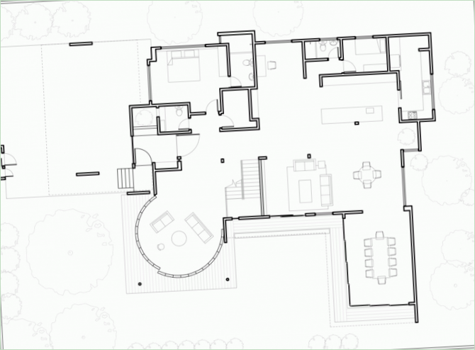 Voila House landhus plan