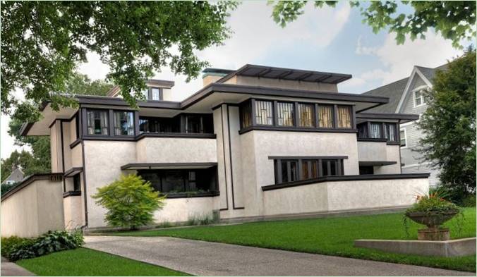 Darwin Martin House af Frank Lloyd Wright