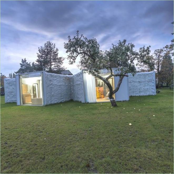 Designet af den private bolig Chameleon House