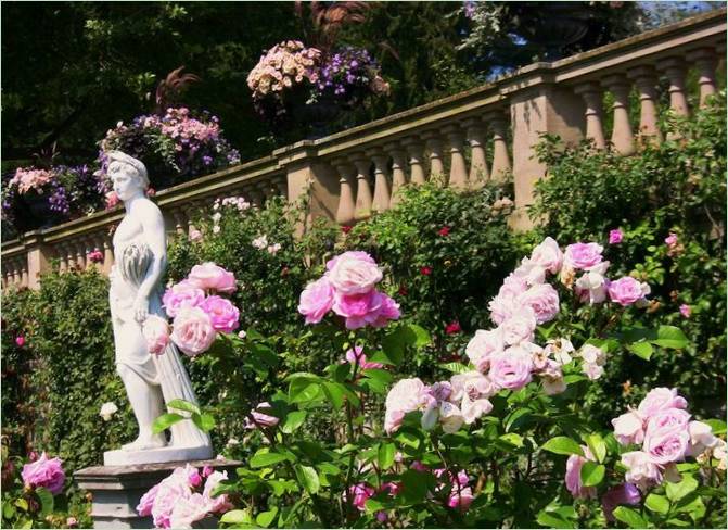 Sommerfuglehuset i parken øen Mainau