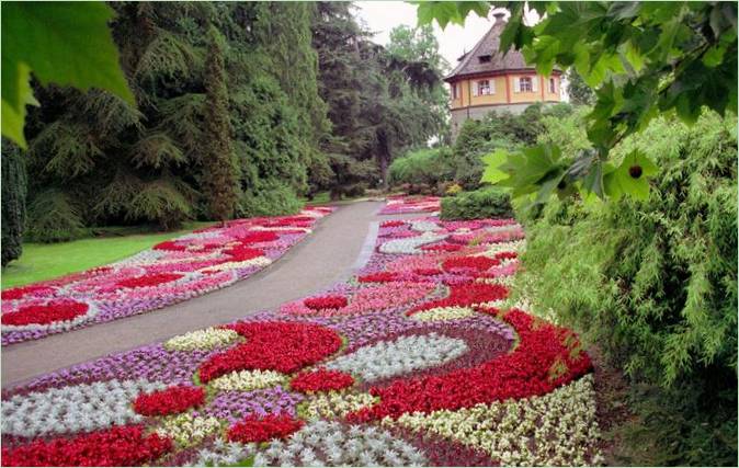 Sommerfuglehus på øen Mainau Park