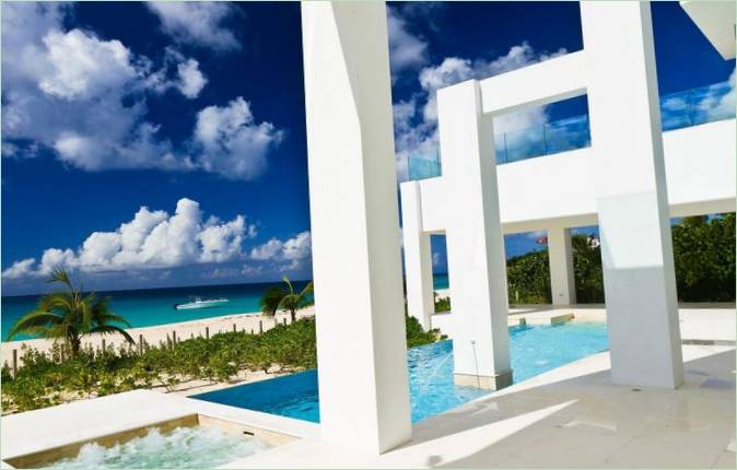 Elegant Beach House-villa på Anguilla, Storbritannien