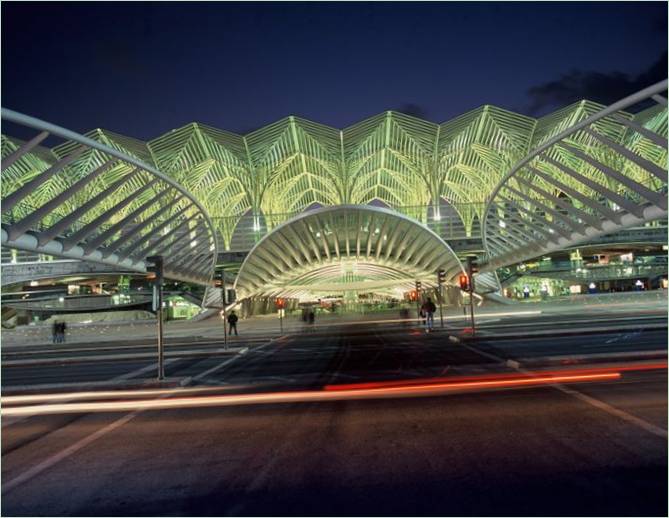 Estacao Oriente i Lissabon
