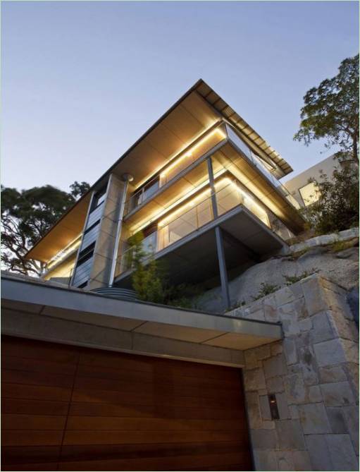 Det indvendige af Angophora House i Sydney