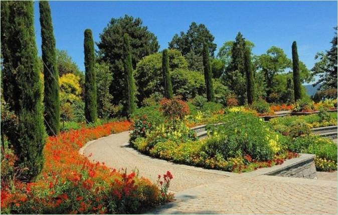 Sommerfuglehuset på øen Mainau i parken