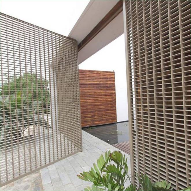 Det unikke design af den pacific villa Dom Almare