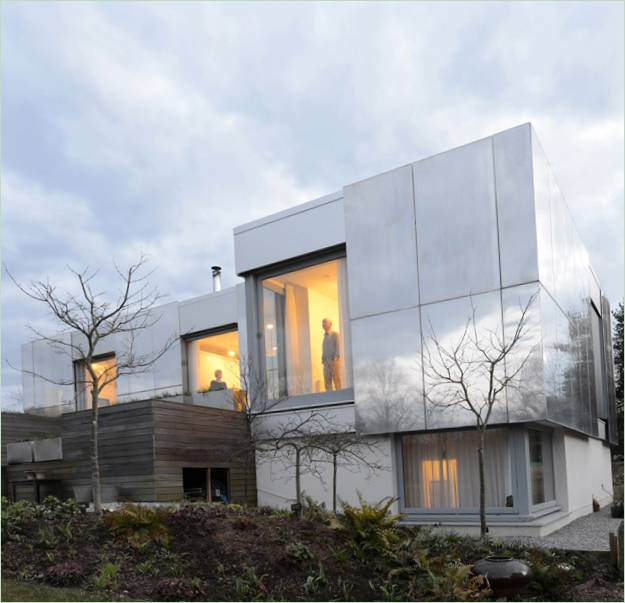 Facade på et hus i Det Forenede Kongerige