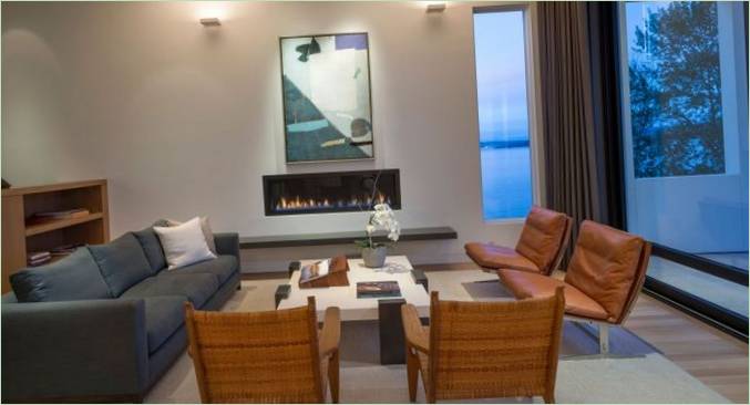 Stue i Madrona country house i USA
