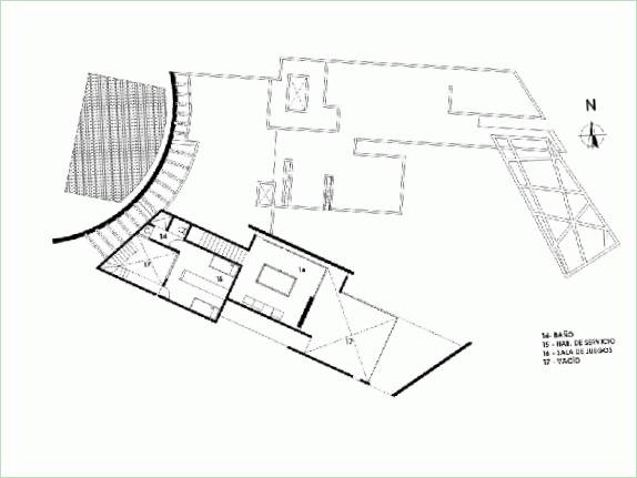 Et ældre ægtepars blueprint til et palæ i Mexico