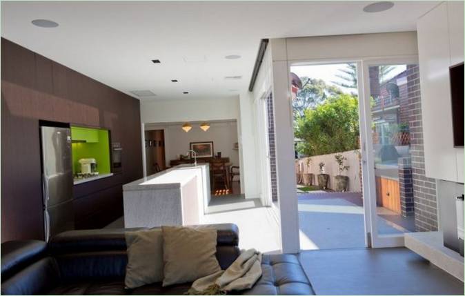 Moderne renoveret designerhjem i Sydney