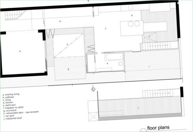 Grundplaner for Vader House