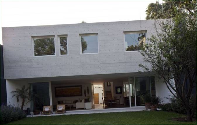 Design af et landhus i Cerrada de Cortes i Mexico