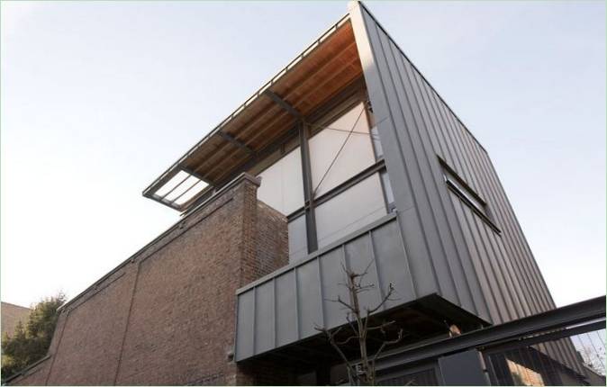 Husprojekt Maison Franken af Bekhor Architecte i Belgien