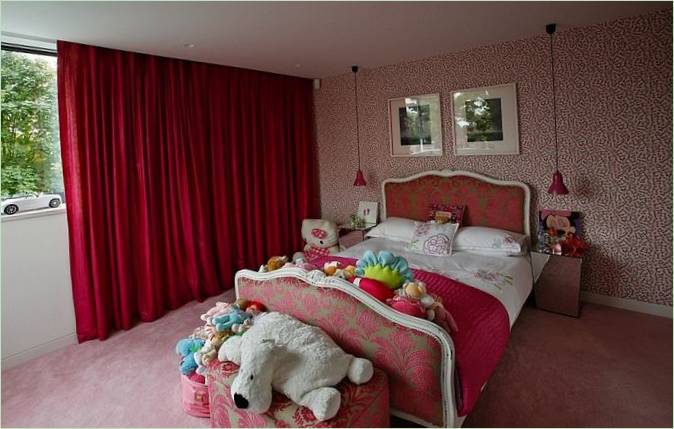 Indretning af børnenes Millbrae Residence i London