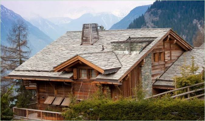 Chalet Dent Blanche i skisportsstedet Valais, Schweiz