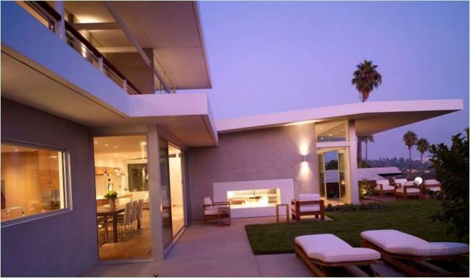 Courtyard at Westridge Luxury Cottage i Californien, USA