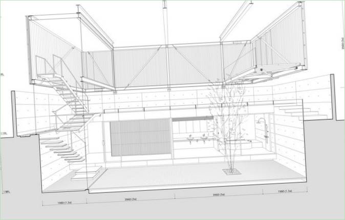 City hus plan diagram