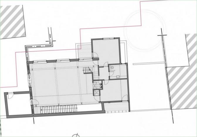 Projekt af Maison Franken af Bekhor Architecte i Belgien