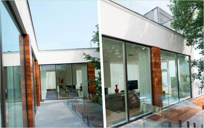 Snehvid villa af SL Project i Gurzuf