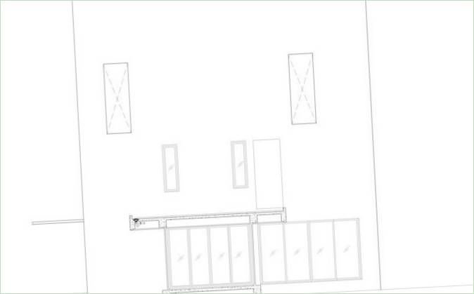 Grundplan for Baan Moom-hjørnehuset