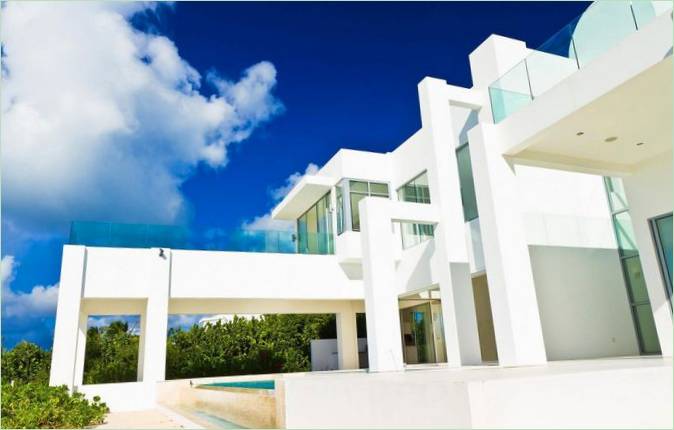 Elegant Beach House-villa på øen Anguilla, Storbritannien