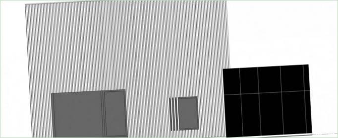 Grundplan for Villa B af Tectoniques Architects i Frankrig