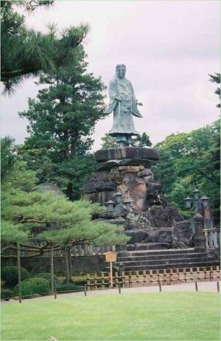 Kenroku-en Gardens i Kanazawa
