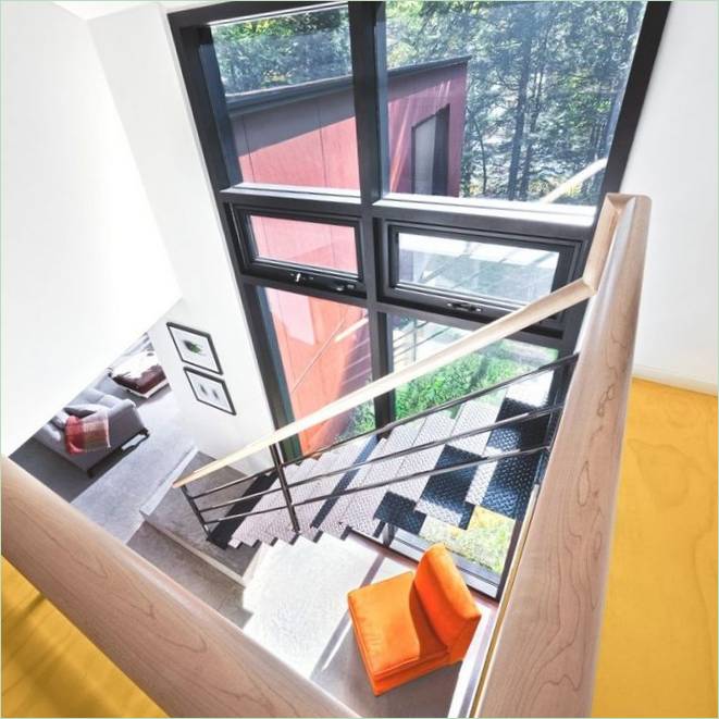 Trapper i det indre af huset
