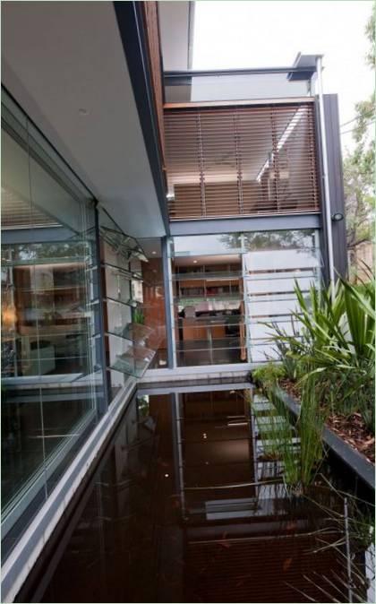 Det elegante interiør i Woollahra House 11 i Sydney, Australien