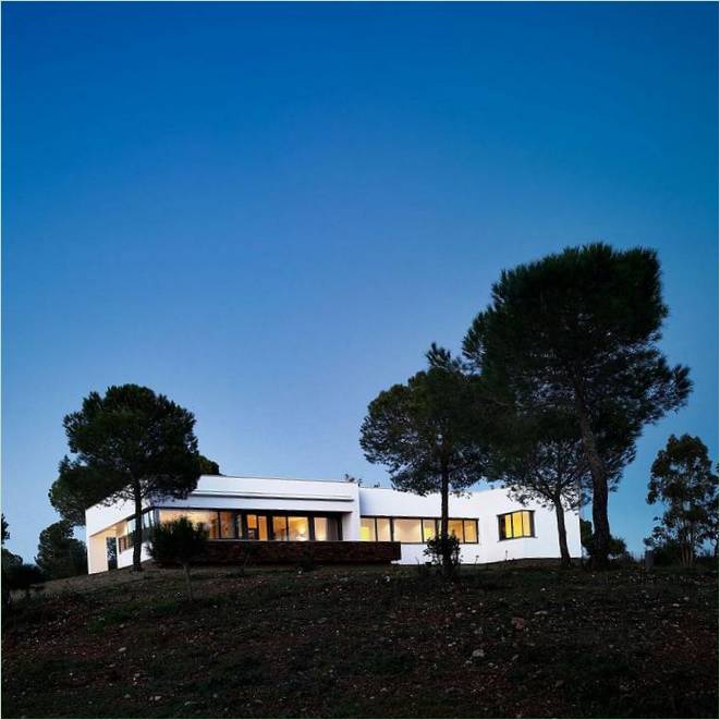 Hyggeligt skovhus i Spanien