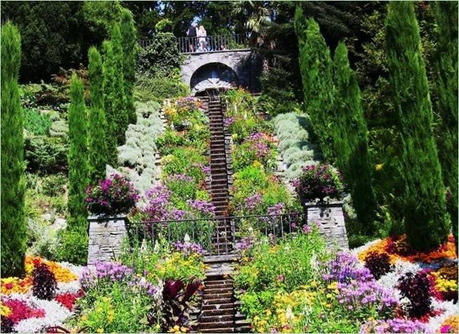 Sommerfuglehus på øen Mainau Park